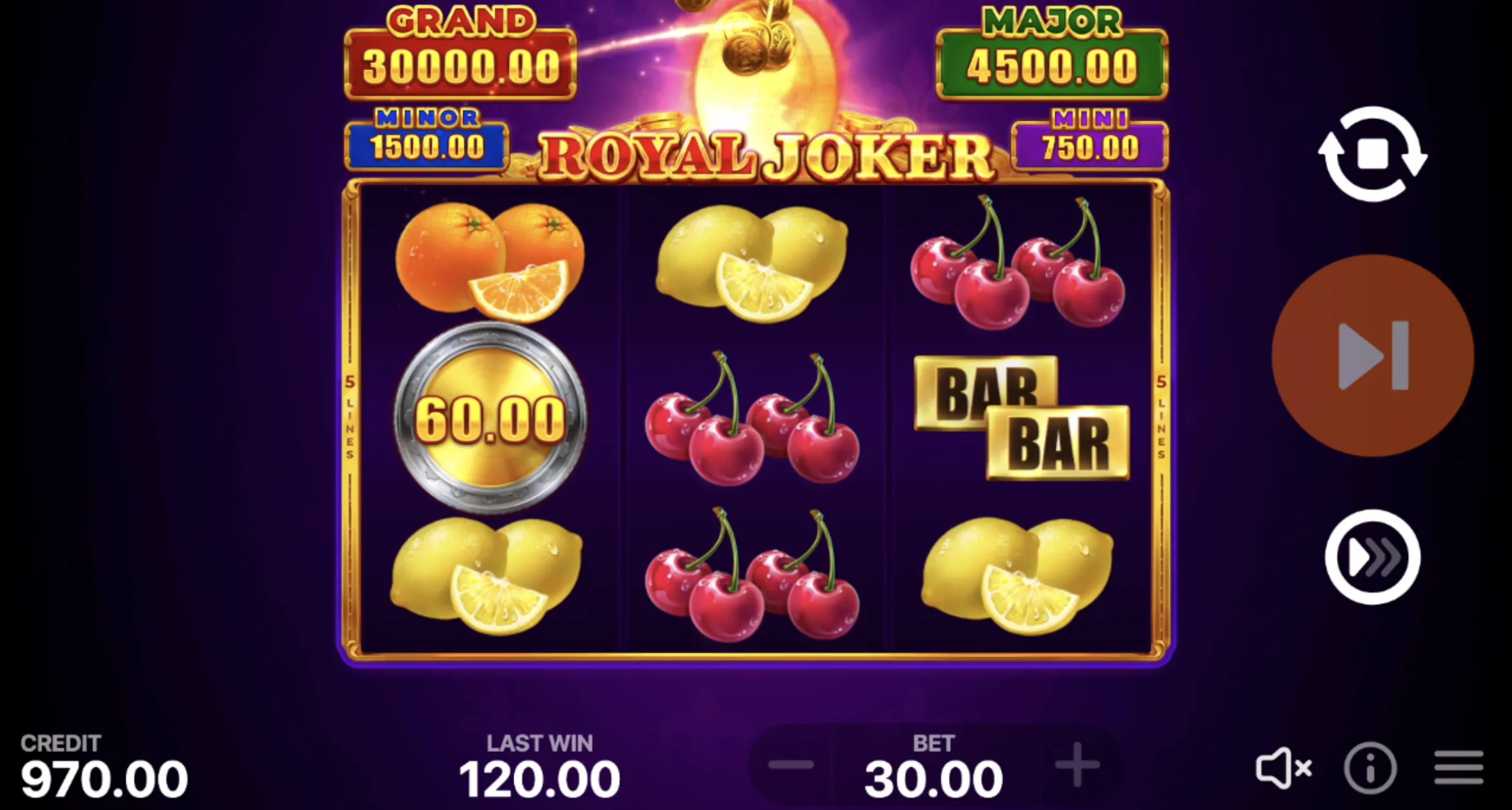 Royal Joker: Hold and Win Slot